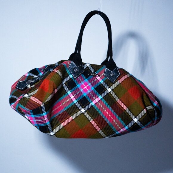 Vivienne Westwood Handbags - Vivienne Westwod Tartan Duffle Handbag